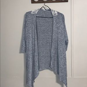 Grey cardigan